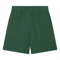 BIRKHOLM Muslin Shorts Platan Grøn